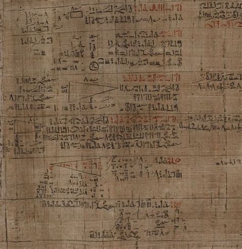 Ancient History & Arts on Instagram: “The Rhind Mathematical Papyrus—An ...