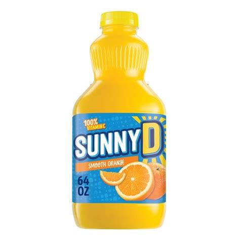 Sunny D Smooth Orange Shelf Stable Orange Juice Drink | Publix Super ...