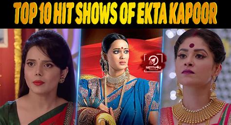 Top 10 Hit Shows Of Ekta Kapoor | Latest Articles | NETTV4U