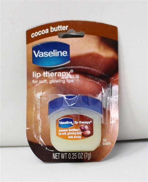 Vaseline Lip Therapy Original Jelly Mini Balm Cocoa Butter Care