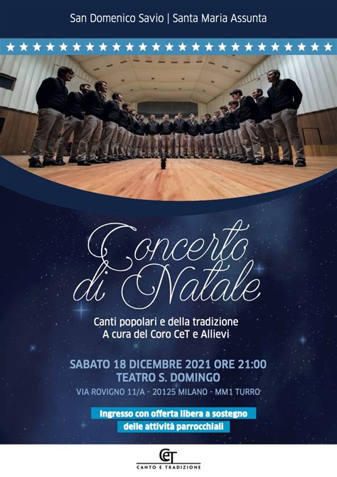 Concerto Di Natale Coro CET