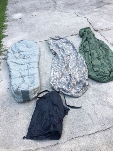 Military Modular Sleep System Piece With Goretexacu Bivy Cover Carry