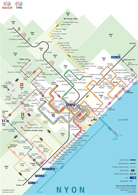 Nyon Plan Réseau TPN : inat