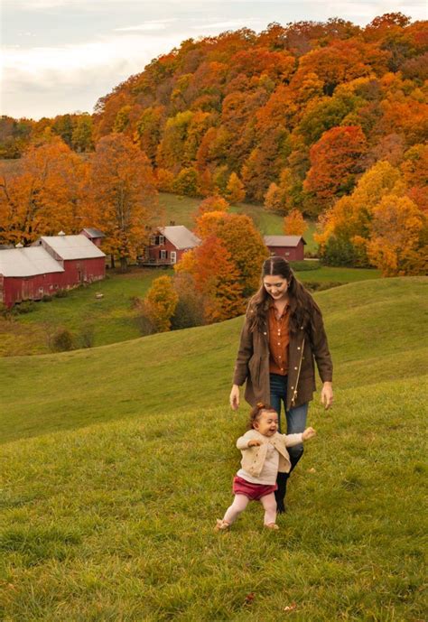 Fall Foliage at a Charming Farm in Woodstock, Vermont | By Georgia ...