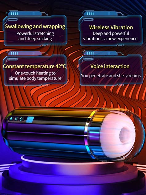 Pc Automatic Male Masturbator Adult Toys Male Sex Toys With Sucking And Vibrating Modes