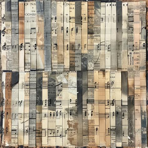 Premium Photo | Music notes on old paper background abstract musical ...