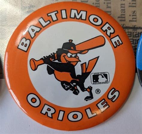 Vintage Orioles Pinback Buttons S Ebay