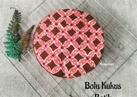 Resep Bolu Kukus Batik Oleh Heni Suryani Cookpad