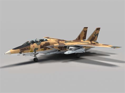Grumman F-14 AM Iranian Improved Version 3D Model by FiniasK