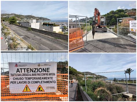 San Lorenzo Al Mare Al Via I Lavori Di Raccordo Con La Pista Ciclabile