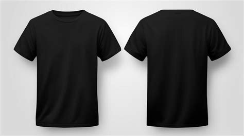 Black T Shirt Front And Back Stock Photos, Images and Backgrounds for ...