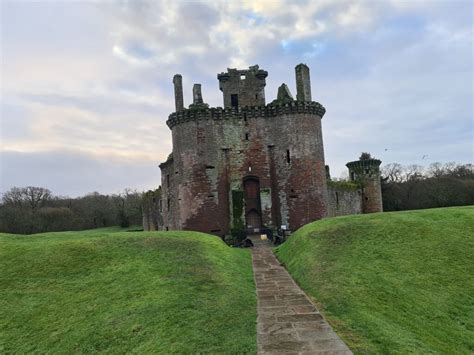 Caerlaverock Castle Old New A Scottish World