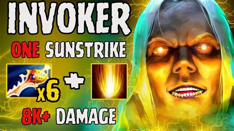 Wtf X Rapiers Builds Invoker Insane One Sunstrike K Damage Kills