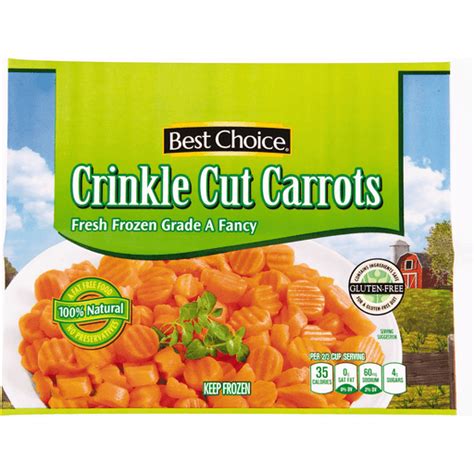 Best Choice Crinkle Cut Carrots | Carrots | GreenLeaf Market