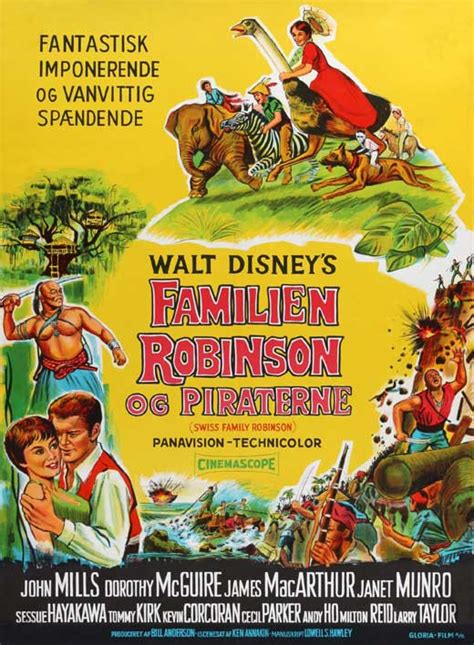 Swiss Family Robinson Movie Posters From Movie Poster Shop