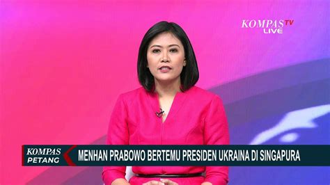 Menhan Prabowo Bertemu Presiden Ukraina Di Singapura Apa Yang Dibahas