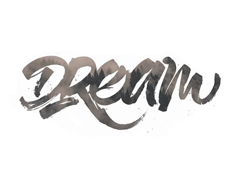 Brushpen Calligraphy Dream