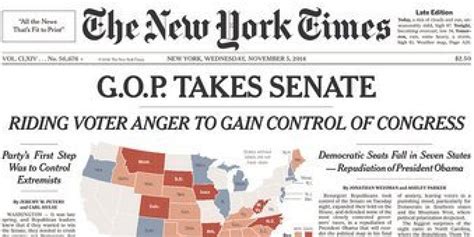 Heres How Newspapers Covered The Midterm Election Results Huffpost