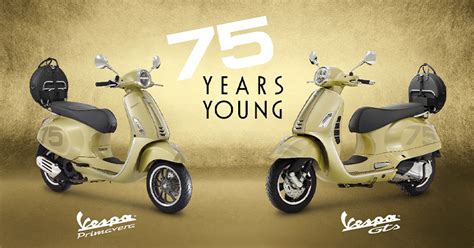 Vespa Gts 300 Hpe 75th Anniversary Special Edition 2021 Archives รถ