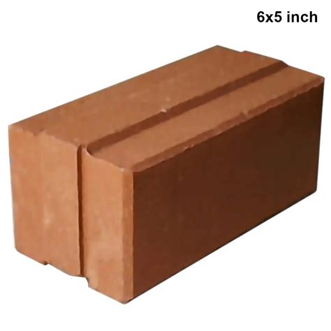 Red Interlocking Mud Bricks For Side Walls Size At