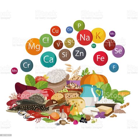 Os Minerais Essenciais Estão Amplamente Distribuídos Nos Alimentos