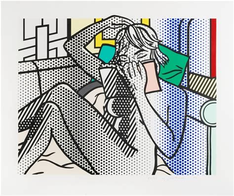 Nudes Series Nude Reading Par Roy Lichtenstein Sur Artnet