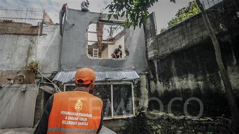 Bangunan Di Atas Saluran Air Kemang Selesai Dibongkar Tempo Co