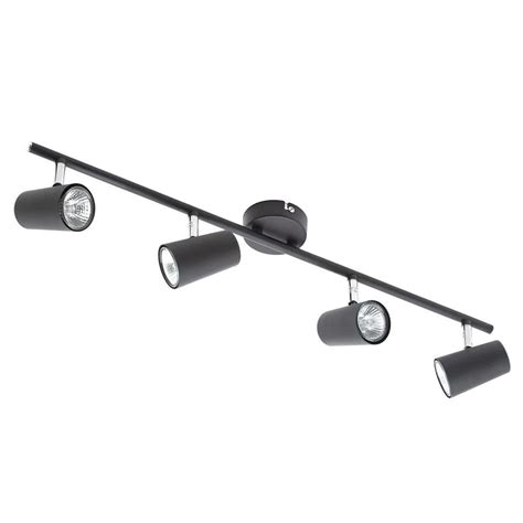 Inlight Harvey Black Spotlight Bar Inl Blk Ceiling Lighting