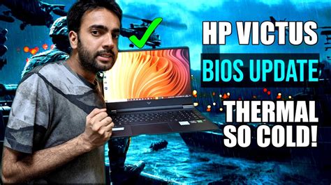 HP Victus BIOS Update Thermal Performance Improved YouTube