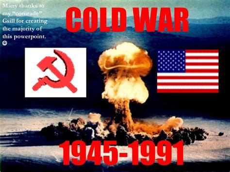 Cold War In The 20th Century An Overview