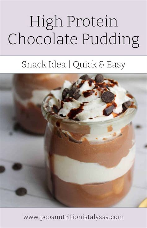 Easy Cottage Cheese Chocolate Pudding High Protein Recipe In