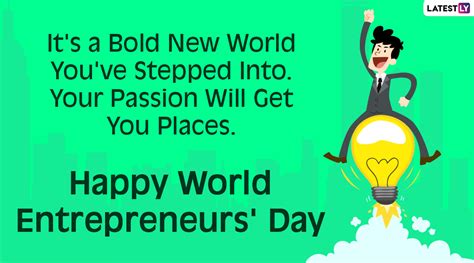 World Entrepreneurs Day 2020 Wishes Whatsapp Messages Greetings Hd