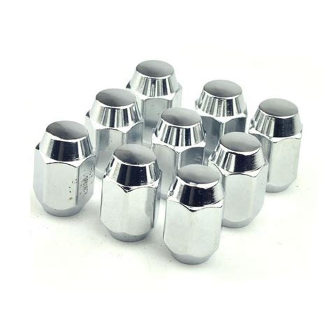 Popular Custom Bulge Acorn Chrome Plated Steel M X Conical Seat Car