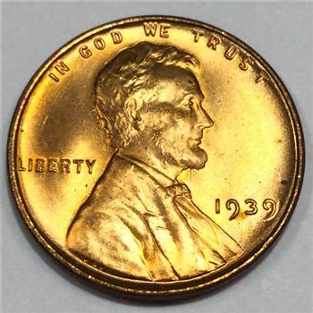 Gem Red Uncirculated Lincoln Wheat Cent Penny Beautiful Coin