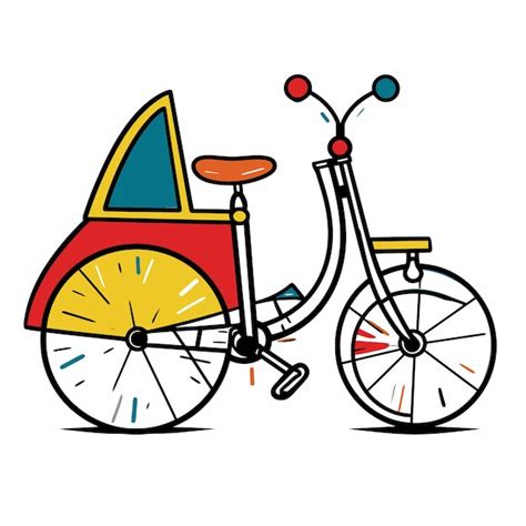 Premium Vector Illustration Of A Rickshaw