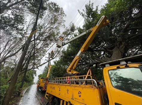 強颱康芮桃園萬戶停電修復逾51 復興區搶修中 康芮各地災情 地方 聯合新聞網