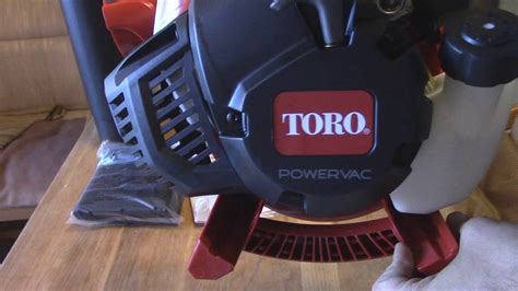 Toro Power Vac Blower 51988 First Look And Start Youtube