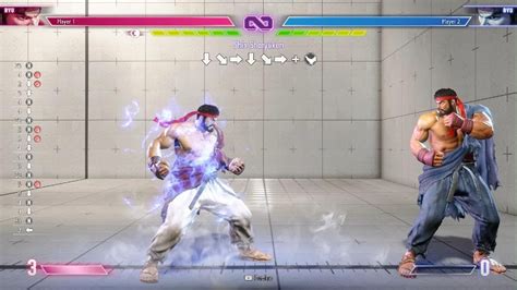 Street Fighter Demo Ryu Denjin Corner Shin Shoryuken Combo Youtube