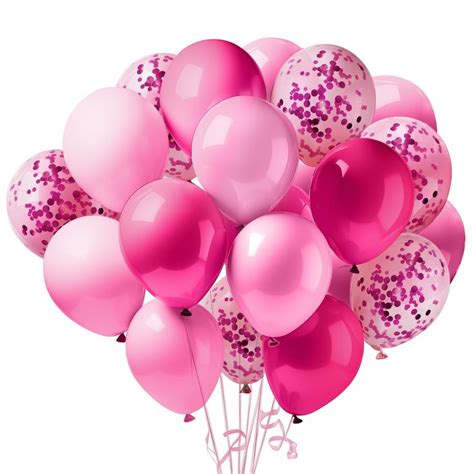 KatchOn Pink Balloons For Birthday Party 12 Inch Pack Of 60 Hot