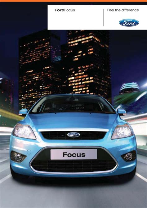 Ford Focus 2010 Brochure By Mustapha Mondeo Issuu