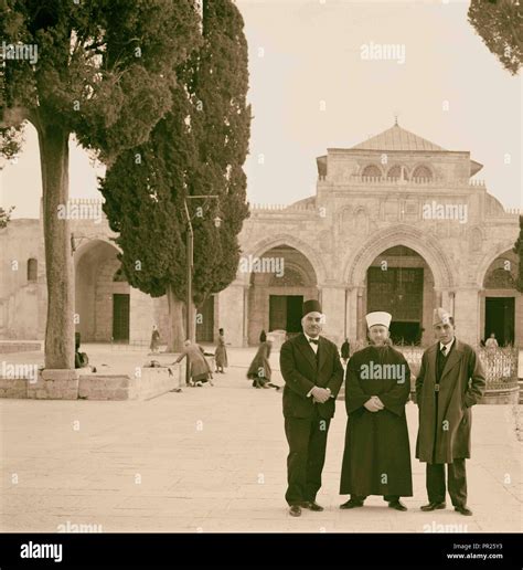 Mufti of Jerusalem. 1921, Jerusalem, Israel Stock Photo - Alamy