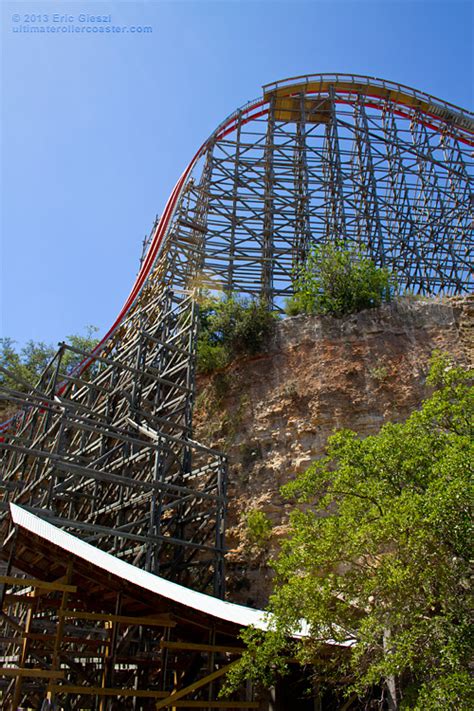 Super Steep Plunge - First Drop | Iron Rattler, Six Flags Fiesta Texas