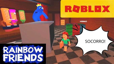 Roblox Atualizou Rainbow Friends Jamy Gamers Youtube