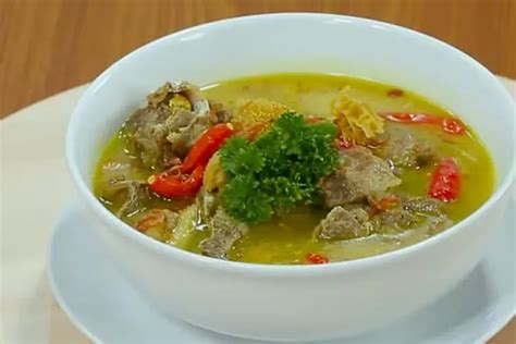 Mirip Gulai Ini Resep Tengkleng Kambing Khas Solo Olahan Daging Sisa