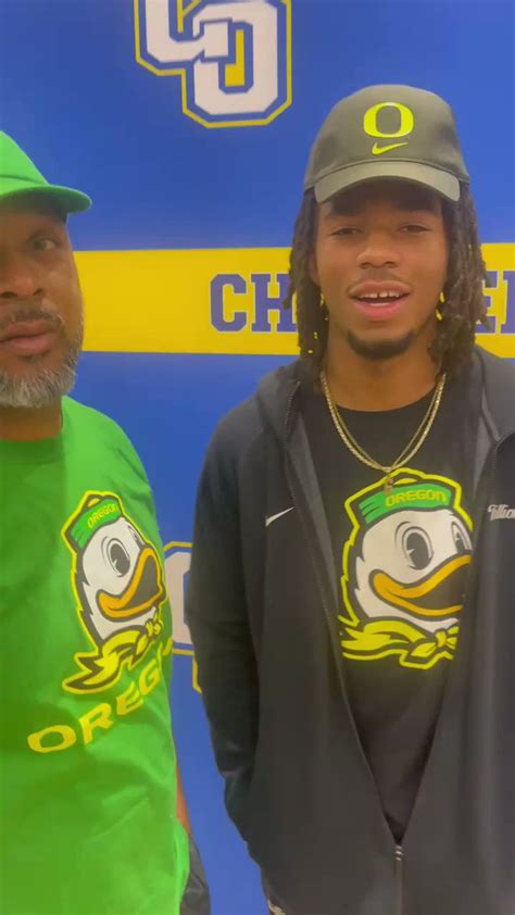 Oregon Duck Fb News On Twitter Soloman Davis Selects Oregon This