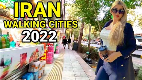 Iran Walking Iran Cities Isfahan Walking Street Vlog Youtube