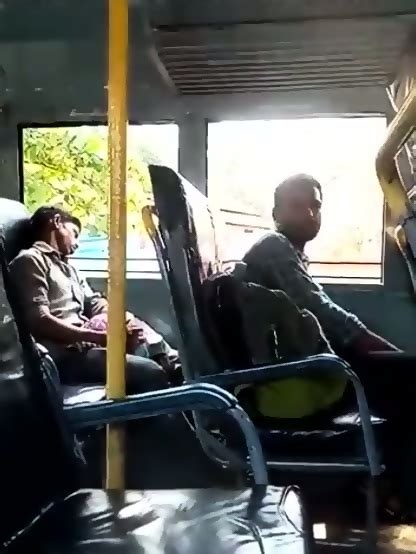 Indian Horny Man Masturbating At Public Transport In Front Of Woman
