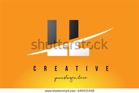 Ll L Letter Modern Logo Design Stock Vector Royalty Free 640435438