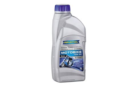 Масло моторное Motobike 4-T Ester new (1 л; 10W-30) RAVENOL 1172111-001 ...