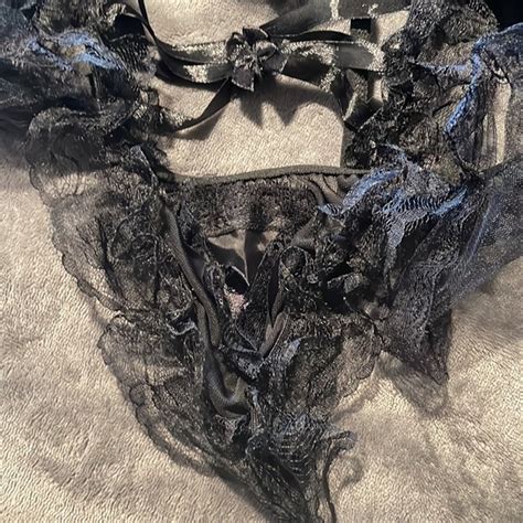 Cosplay Intimates Sleepwear Japanese Maid Cosplay Sexy Costumes Perspective Lingerie Lace